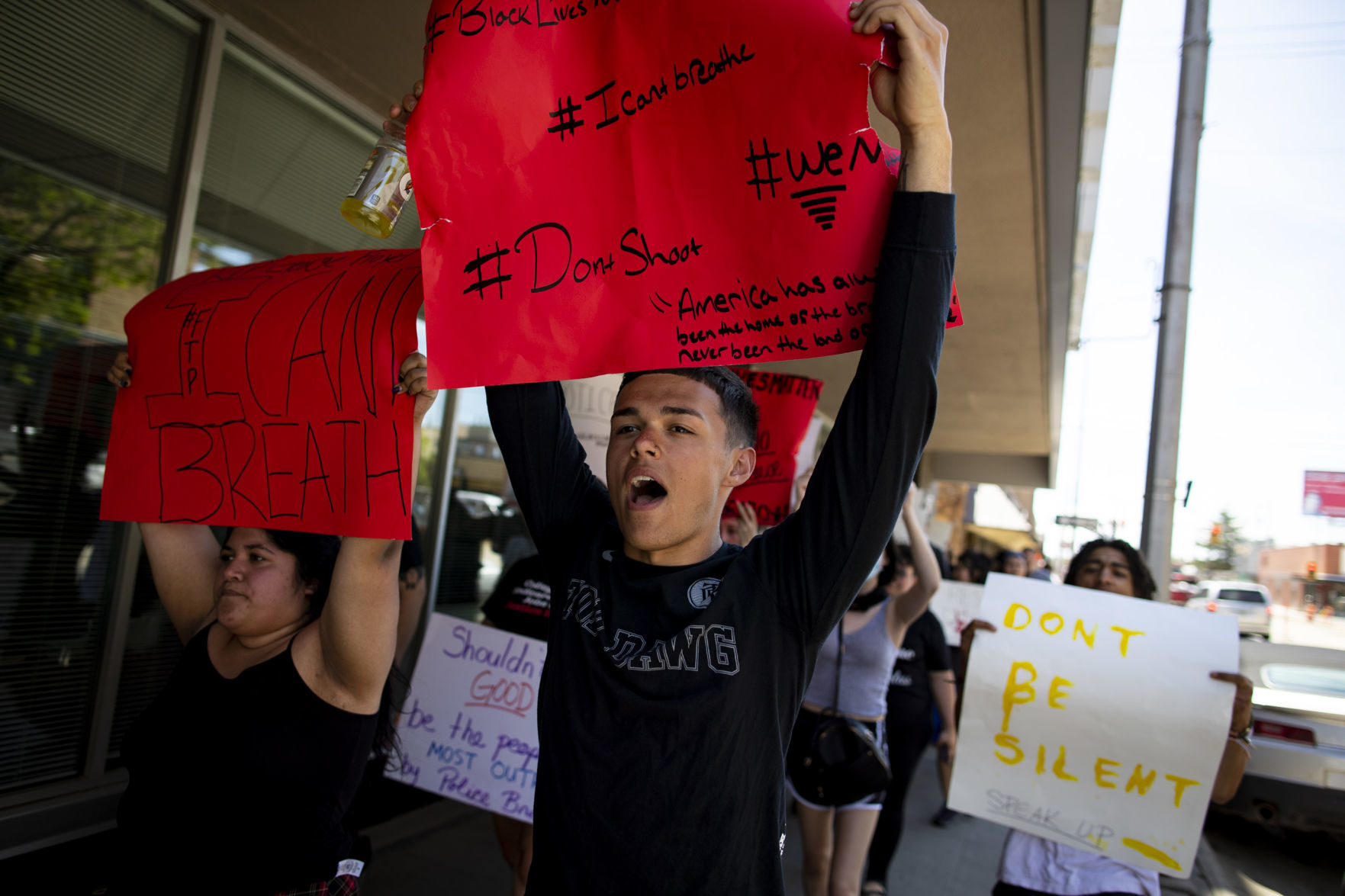 George Floyd protest in Billings